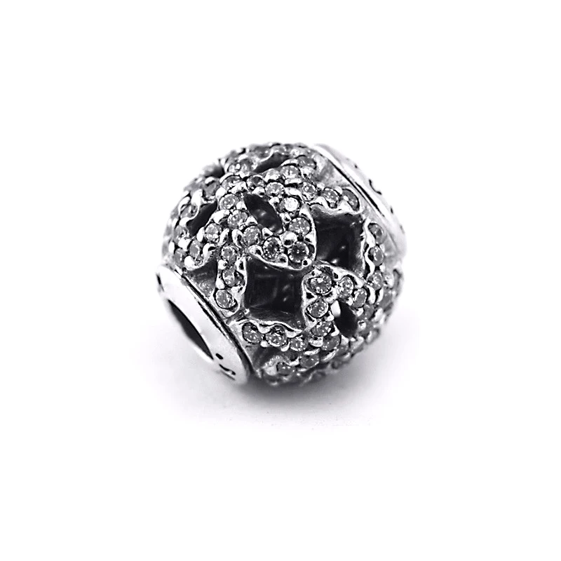 Подходит для браслета Pandora Essence подвеска с маленькими отверстиями Подлинная