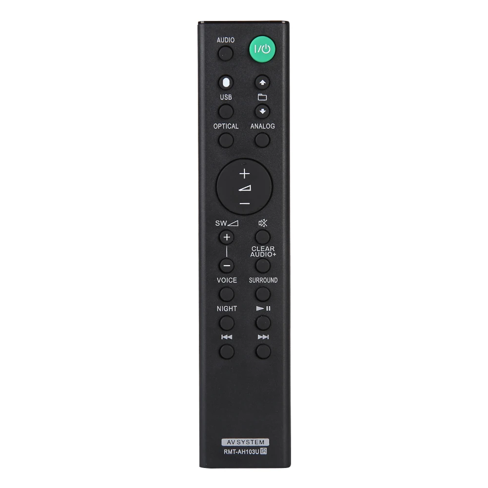 Пульт дистанционного управления для звуковой панели SONY HT-CT80 SA-CT80 HTCT80 SACT80 10 м |