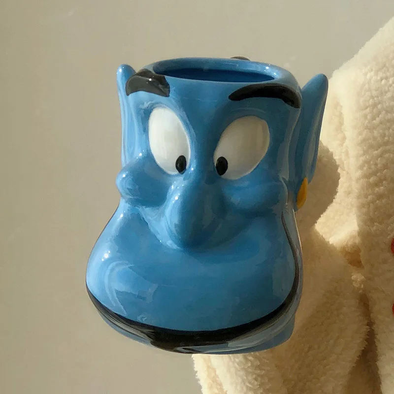 

Disney Аладдина, Джина Принцесса Жасмин кофейная чашка Genie экшн-фигурки кружка Фигурки игрушки подарки для детей