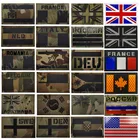 1 шт. 3D Горячая Вышивка 9*5 см8*5 см с британским флагом ИК Светоотражающие нарукавная нашивка боевой дух джинсы в стиле пэчворк куртка рюкзак патч в виде шляпы