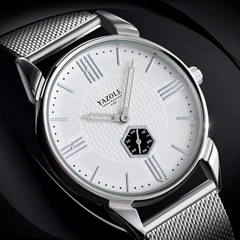 

Top Brand Luxury Yazole 2019 Time Clock Fashion Business Men Watch Independent Small Seconds Hand Designer Men's Watches
