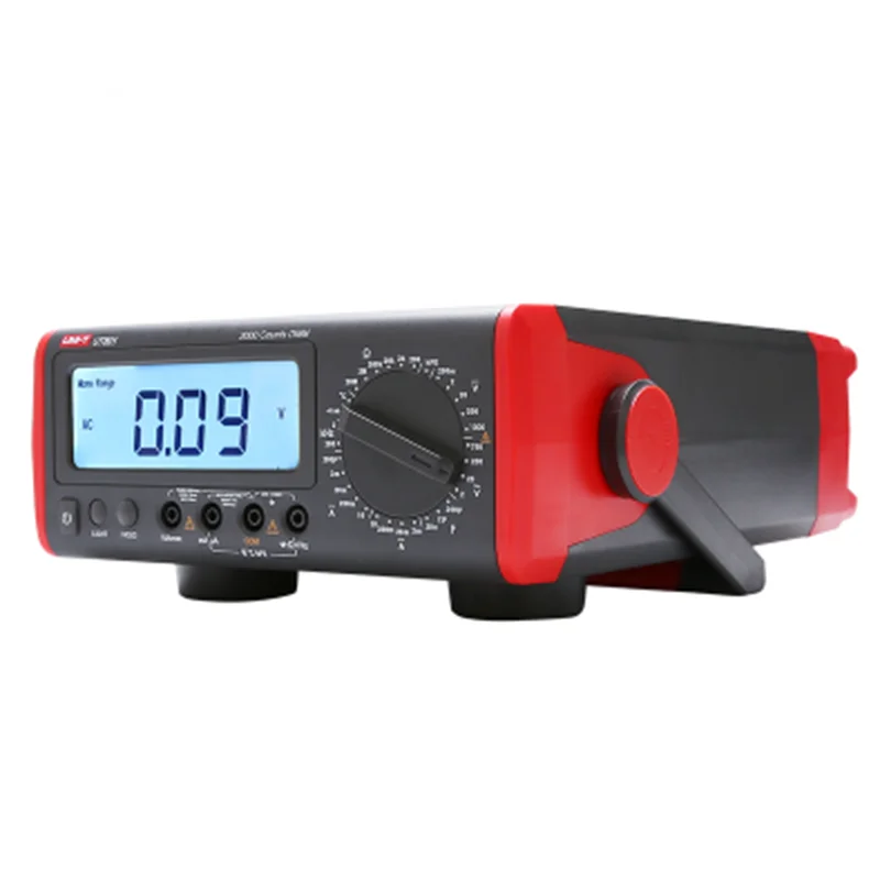 

UNI-T UT801 Bechtop Digital Multimeter Data Hold/LCD Backlight Misoperation Alarm ,Diode/Transistor,Low Battery Indication,New.