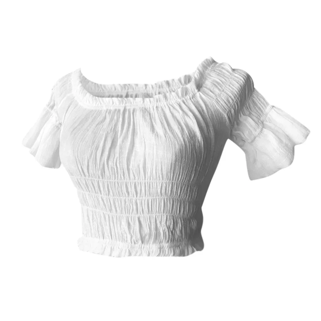 Женский Купальник бикини летняя пляжная одежда блуза с открытыми плечами платье