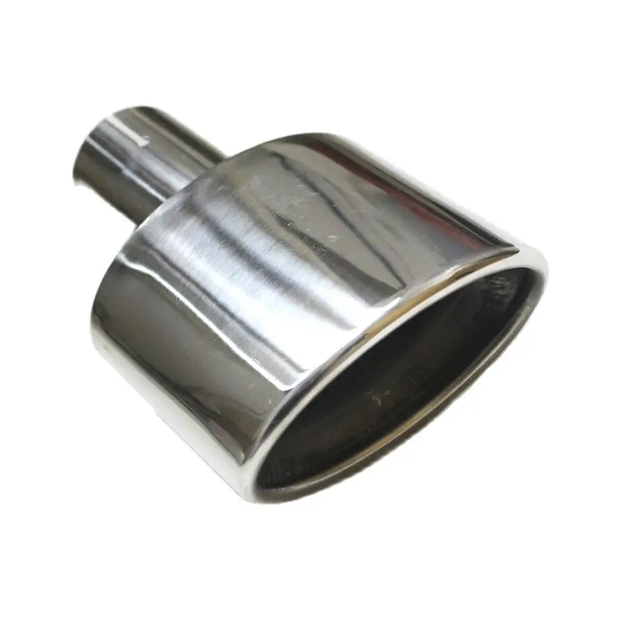 1 шт. универсальные наконечники выхлопной трубы из нержавеющей стали для