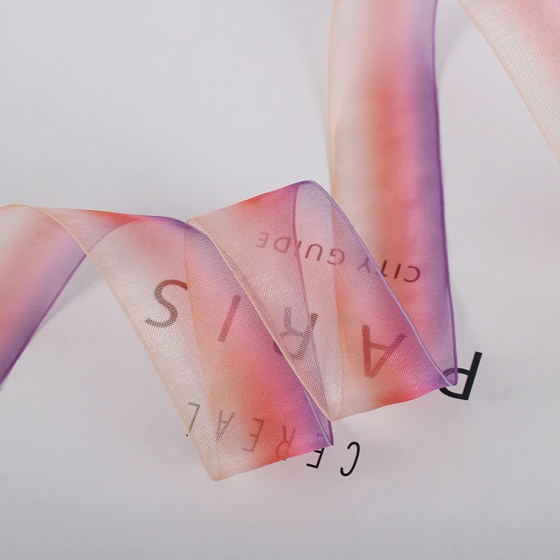 9 м/рулон с фокусным расстоянием 25 мм лента из органзы бант для волос свадьбы