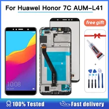 For Huawei Honor 7C LCD Display+Touch Screen Russian Version AUM-L41 5.7inch New Digitizer Replacement for Honor 7C LCD Display