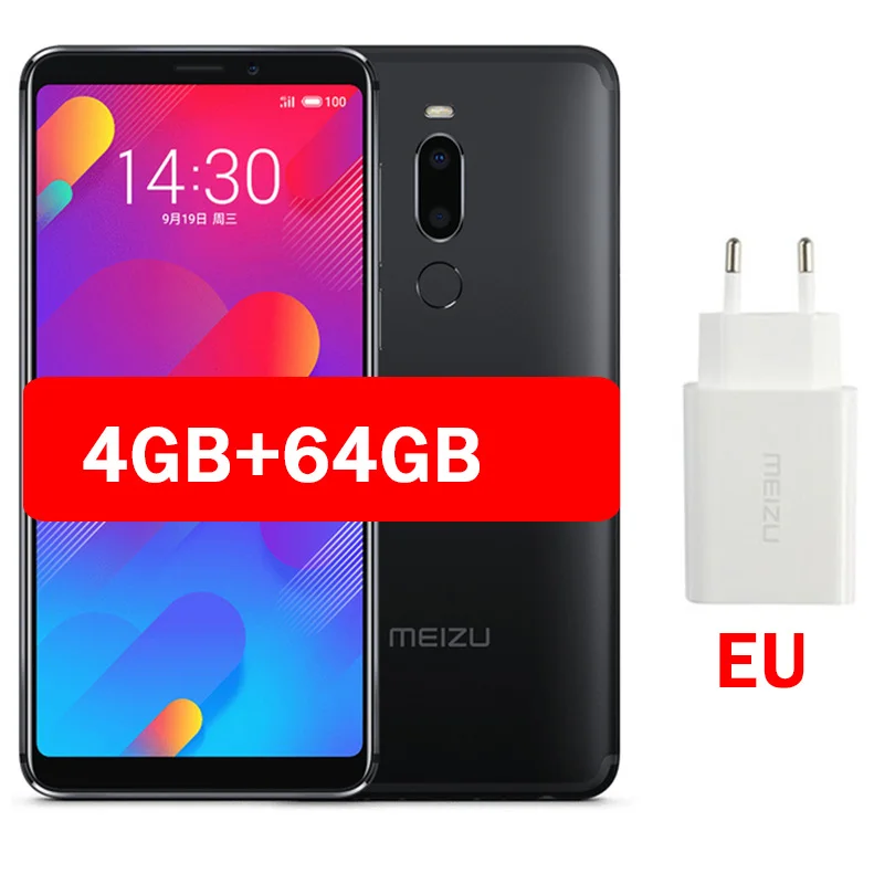 4GB 64GB Black Meizu M8 V8, глобальная версия, 4 ГБ, 64 ГБ, MTK Helio P22, четыре ядра, мобильный телефон, 5,7 дюймов, экран, две sim-карты, мобильный телефон - Цвет: 4GB 64GB Black