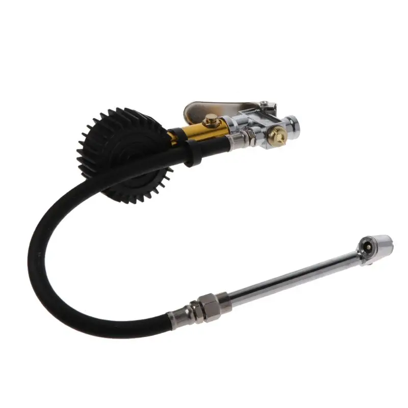 

220PSI Tire Pressure Motor Car Manometer Tester Gauge Meter Air Inflator 1XCF
