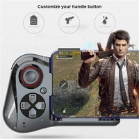 beesclover for android ios phone pubg game pad rechargeable game handle for mocute 059 one handed wireless bluetooth gamepad r57