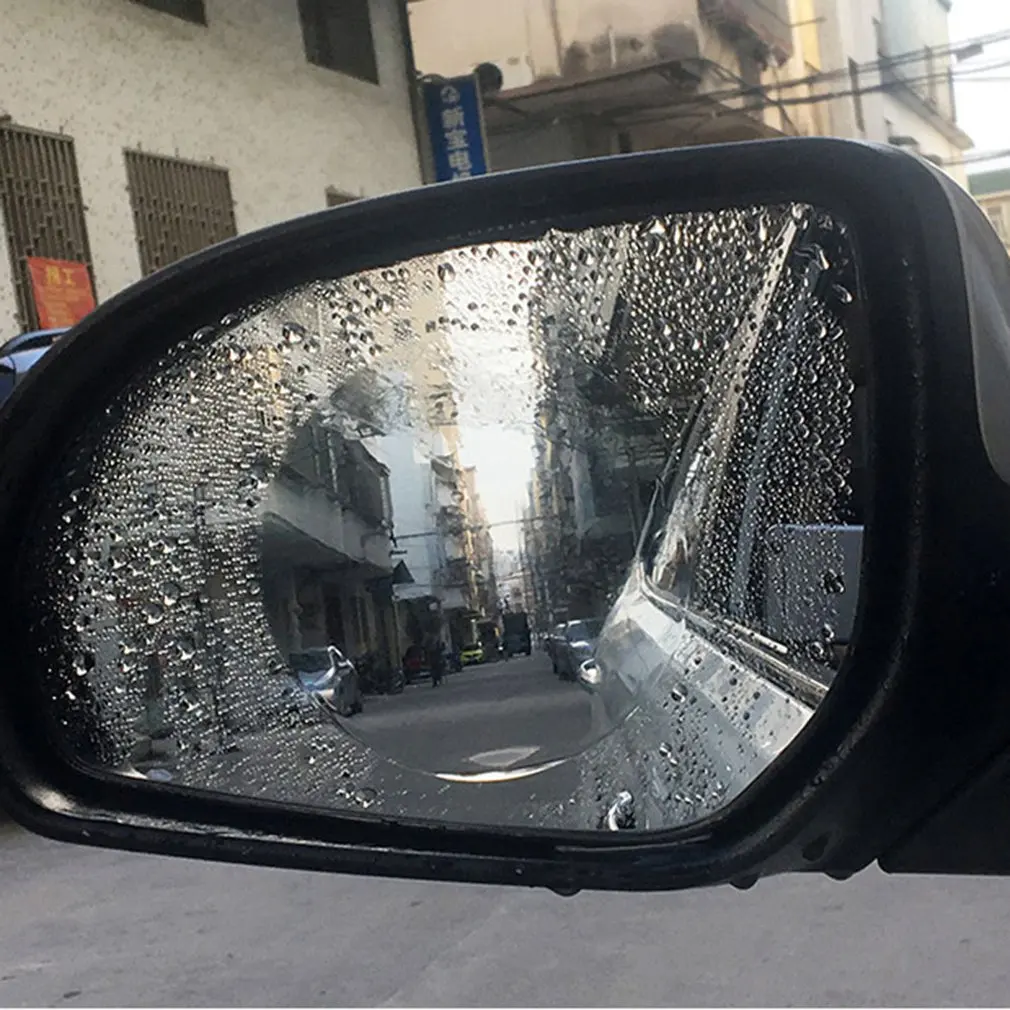 2019 Hot Car Rearview Mirror Rain Film Side Window Hd Flooding Reversing Full Screen Anti-fog Nano Waterproof | Автомобили и