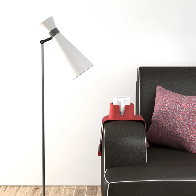 

Simple Multifunctional Silicone Sofa Armrest Portable Foldable Cup Holder Drink Mat Coffee Cup Shelf