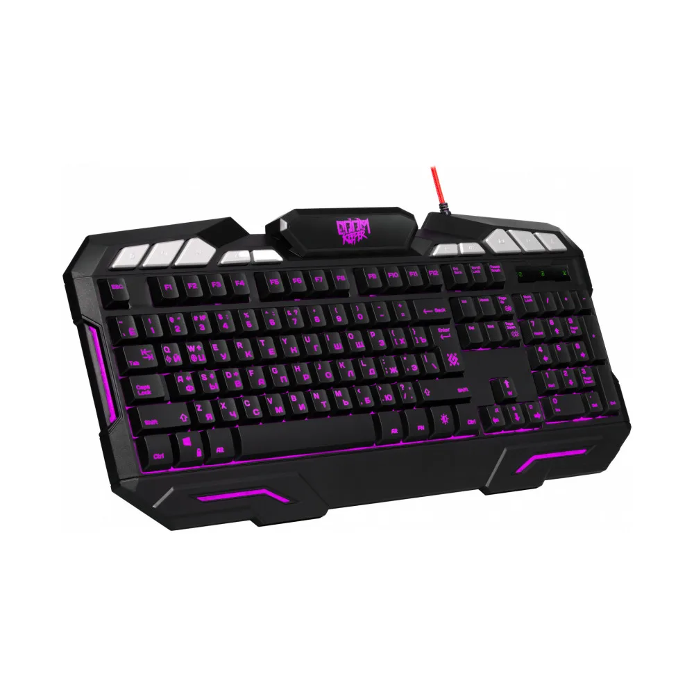 Клавиатура DEFENDER USB DOOM KEEPER GK-100D RU 45100 |