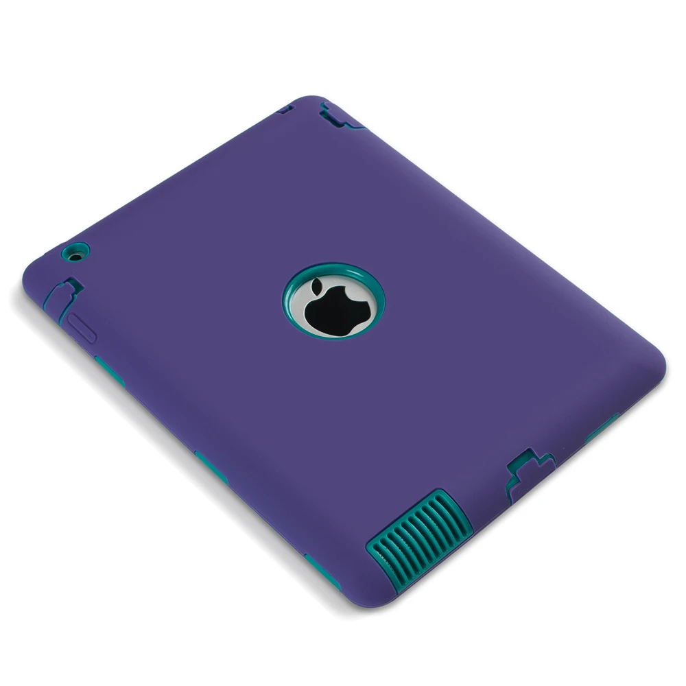 Защитный силиконовый чехол для Apple iPad 4 3 2 9 7 дюйма в 1 | Компьютеры и офис