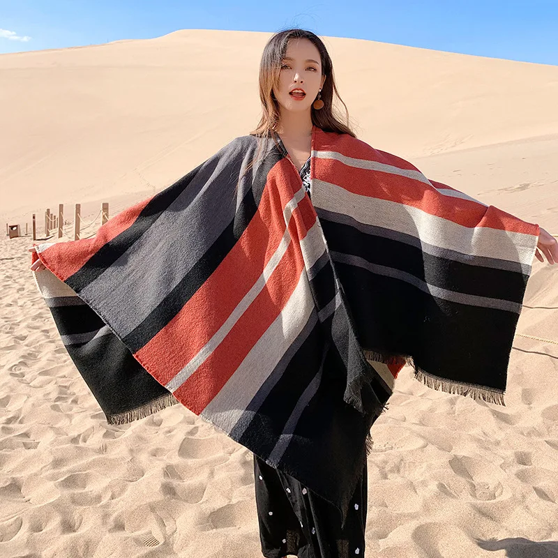 Шаль для путешествий роскошный брендовый шарф Солнцезащитная накидка из