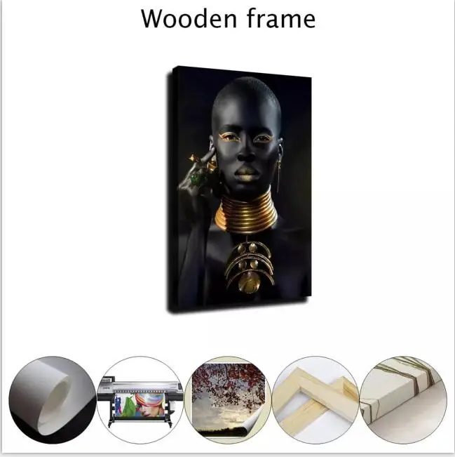 

African Art HD Canvas Print Home Decor Paintings Wall Art Pictures