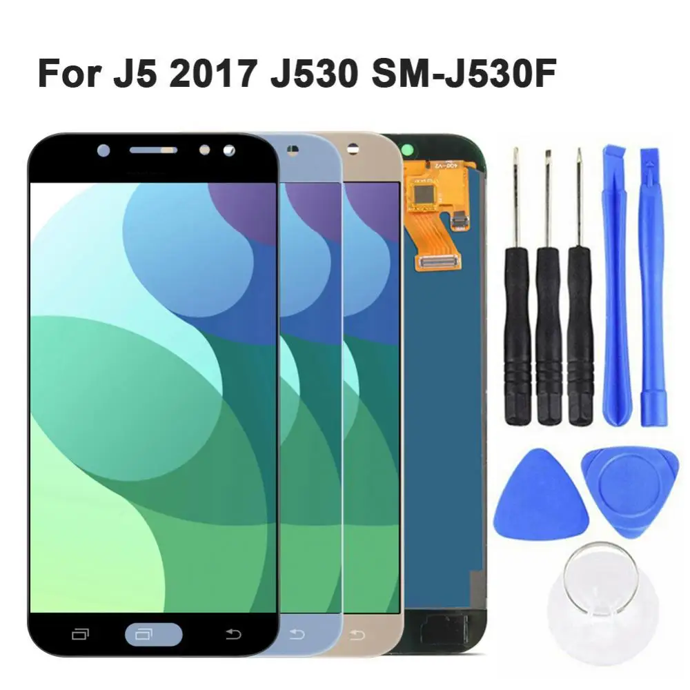 Оригинальный ЖК-дисплей для Samsung Galaxy J5 2017 J530 J530F с сенсорным экраном дигитайзер в