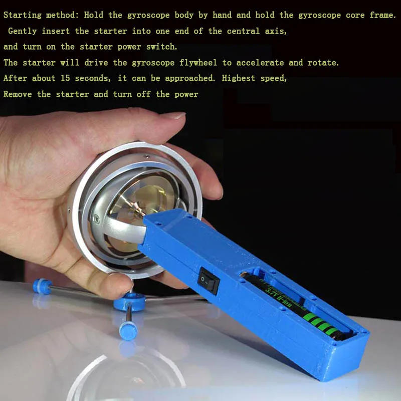 Трехосевой гироскоп трехградусный стабилизатор свободы механический