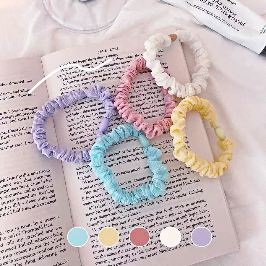 

Новинка модные резинки для волос резинка для волос атласная заколка карамельных цветов заколки для конского хвоста корейские женские аксе...