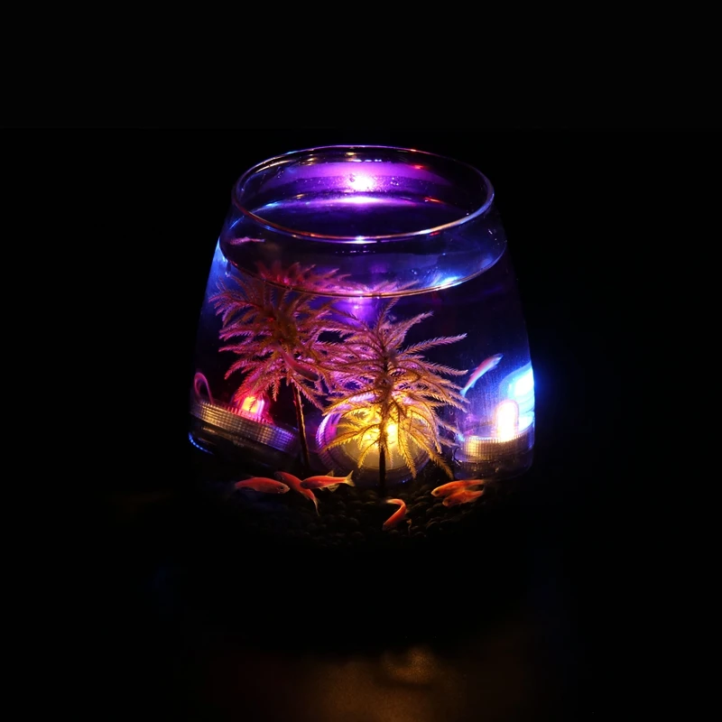 Подводный светодиодный светильник IP66 водонепроницаесветильник свеча 3 см