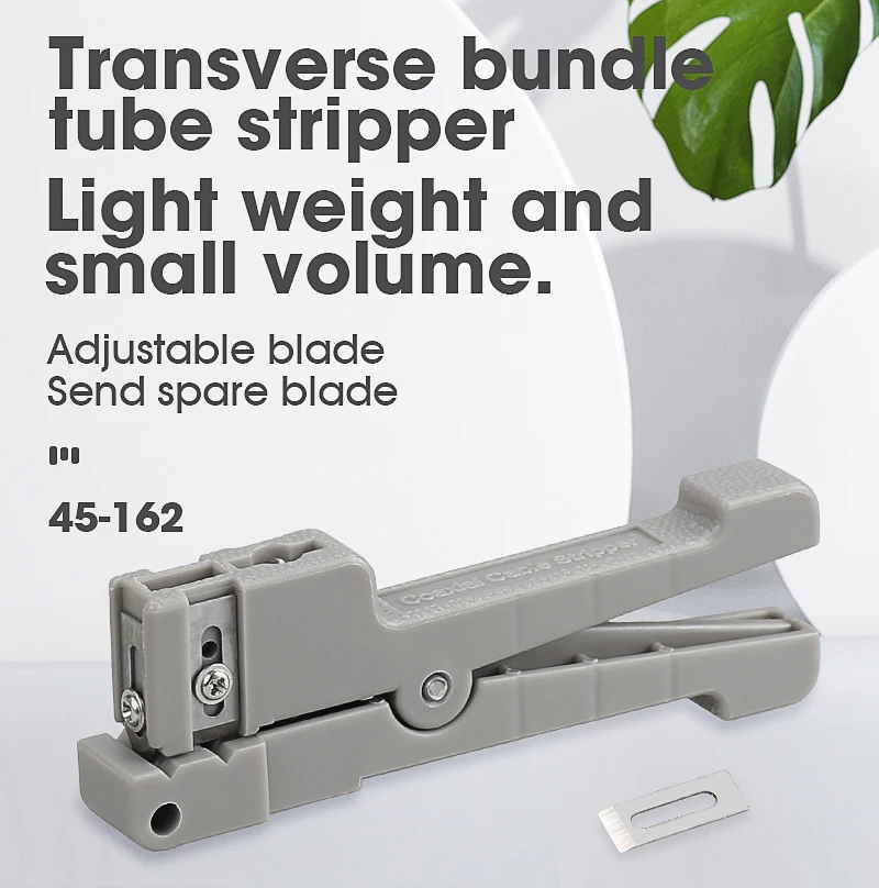 45 162 волоконно оптический зачистки поперечный луч трубки открытый и Нож