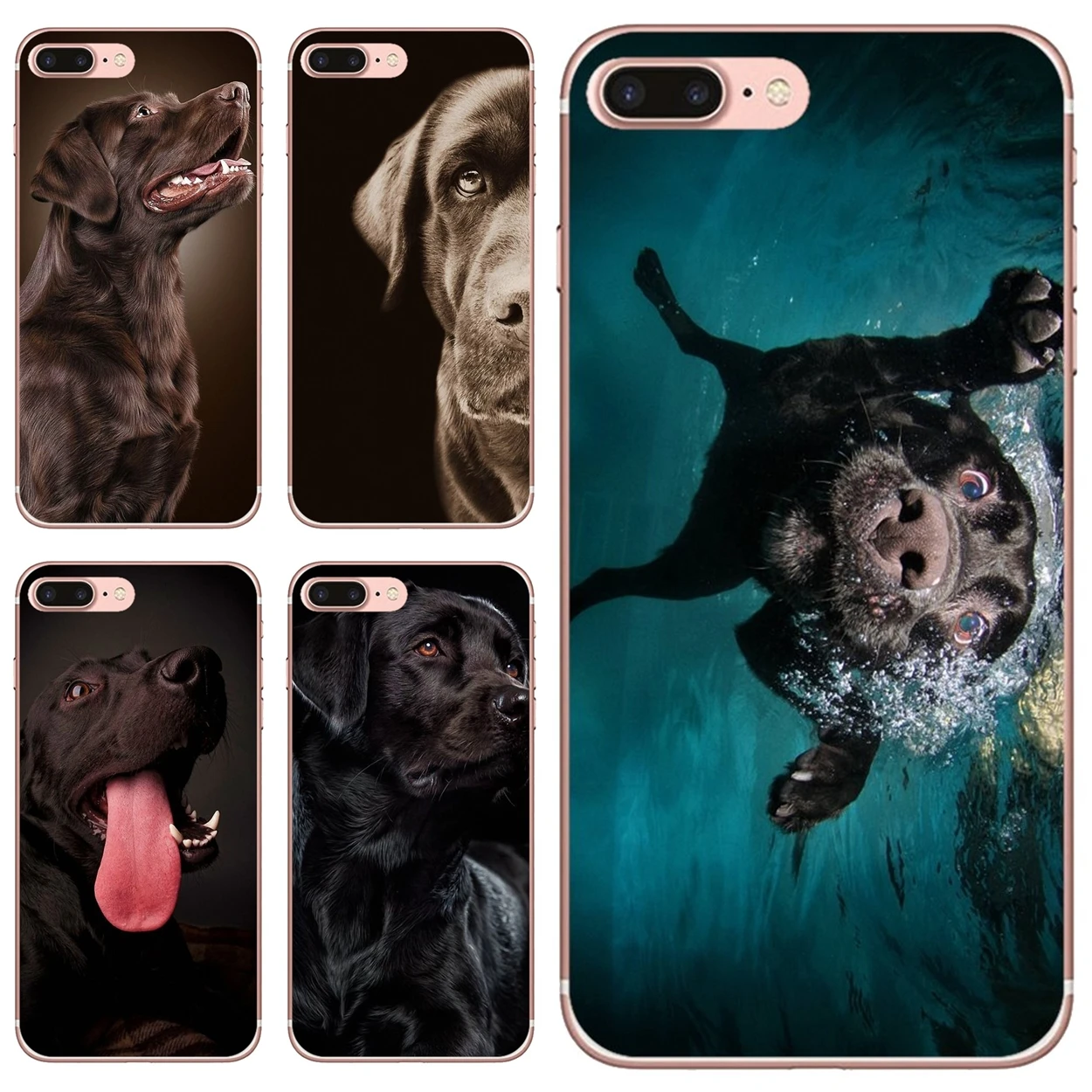 

Silicone Skin Case hello Black Lab Labrador puppy Dog For iPhone 10 11 12 13 Mini Pro 4S 5S SE 5C 6 6S 7 8 X XR XS Plus Max 2020