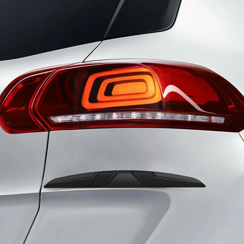 

Защитная Противоударная панель на края двери автомобиля, наклейки, силиконовые защитные боковые полосы для заднего зеркала автомобиля W1n9