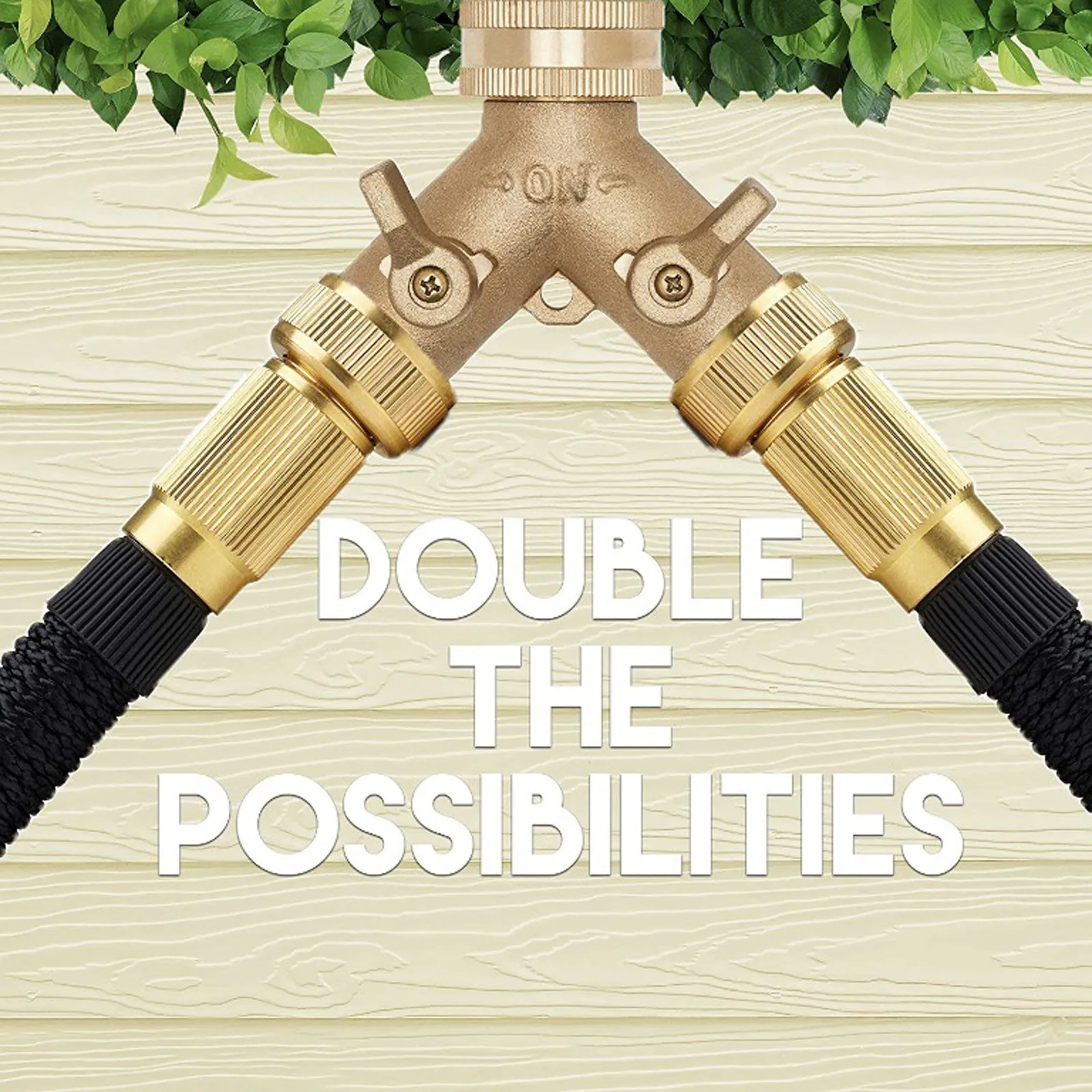 Садовый водный разделитель труб разветвитель для садового шланга двухсторонний