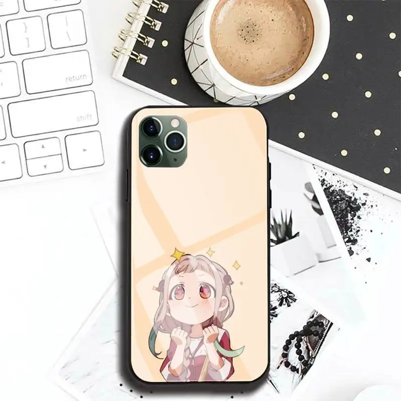 

Toilet Bound Hanako Kun Phone Case For Iphone 12 11 Pro MAX XR X 7 8Plus SE2020 DIY Shockproof Glass Soft Silicone Edge