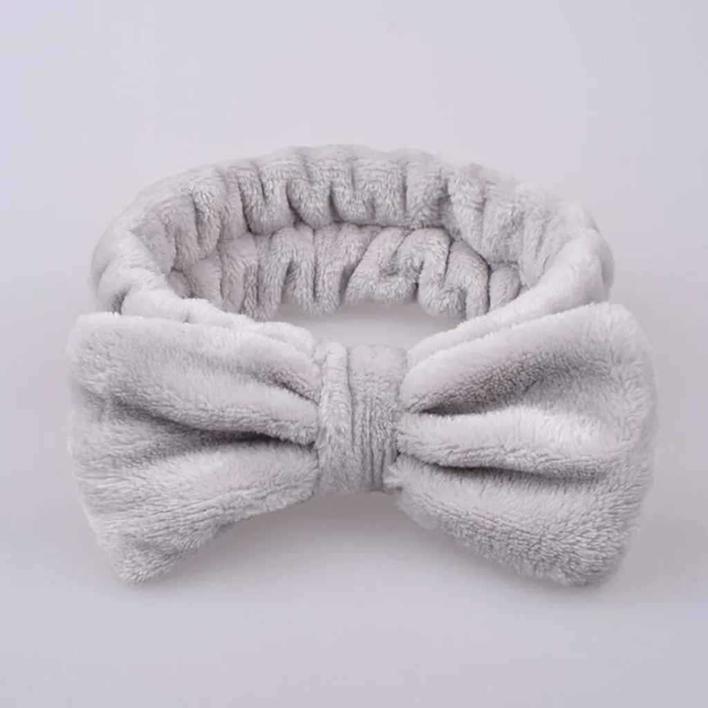 Fashion Velvet Hairband Solid Bow Knot Women Hair Ring Head Hoop Girls Headband Wraps HairBands Accessories dropshipping |
