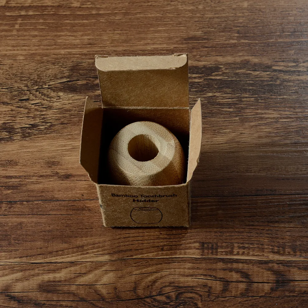 Детская зубная щетка с держателем экологичный бамбуковый держатель для зубной