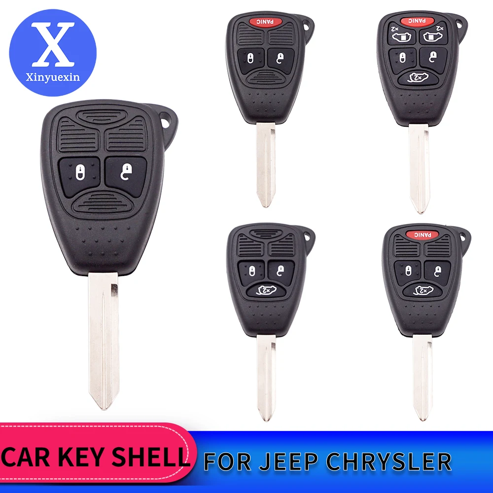 Xinyuexin Чехол для автомобильного ключа дистанционного управления JEEP Compass Wrangler Grand