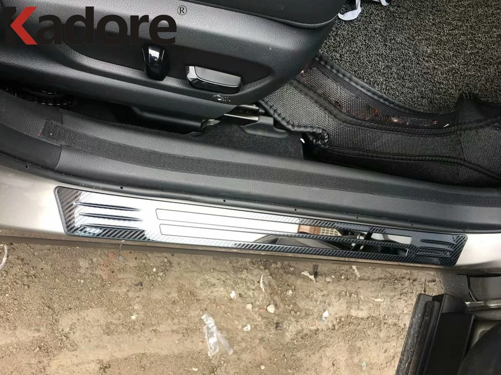 Хромированная передняя фара для Ford Kuga Escape 2017 2018 2019 противотуманная рамка отделка