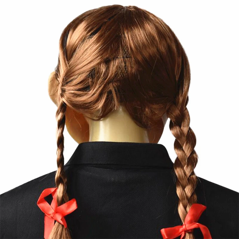 Маска для косплея из фильма Annabelle возвращается домой латексная страшная жуткая