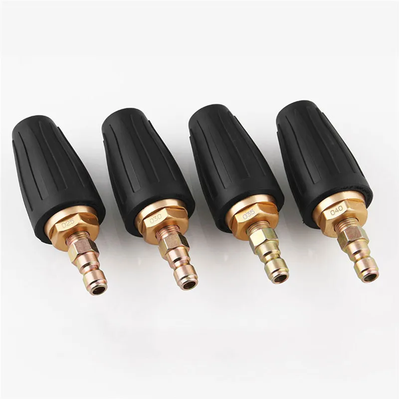 Сопло высокого давления Быстрое подключение вращающийся 360 градусов турбо