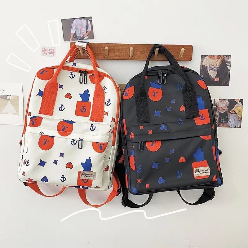 

College Student Schoolbag Female Backpack Travel Shopping Mommy Bag