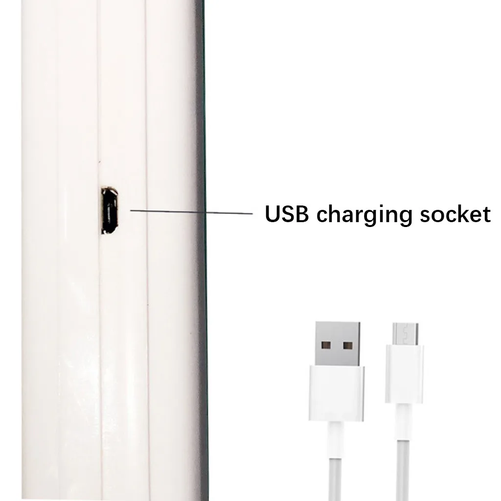 Новый Тип светодиодный Перезаряжаемые и освещение зарядка через usb мухобойка