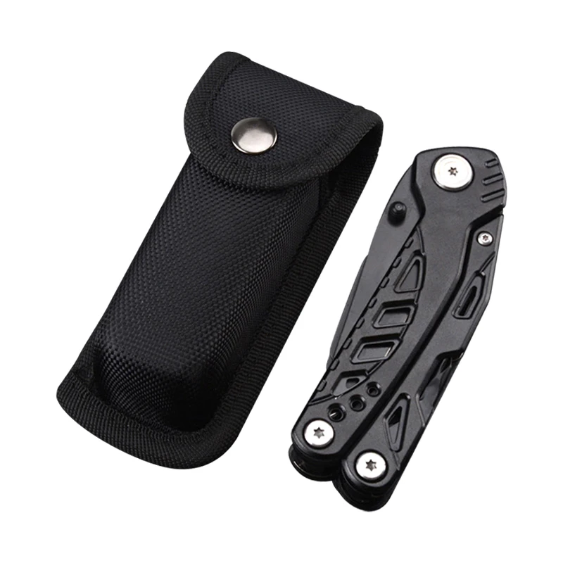 

Multitool Pliers 11 in 1 Foldable Multifunctional Pocket Plier Perfect for Outdoor Camping, Hiking, Fishing Survival Gear