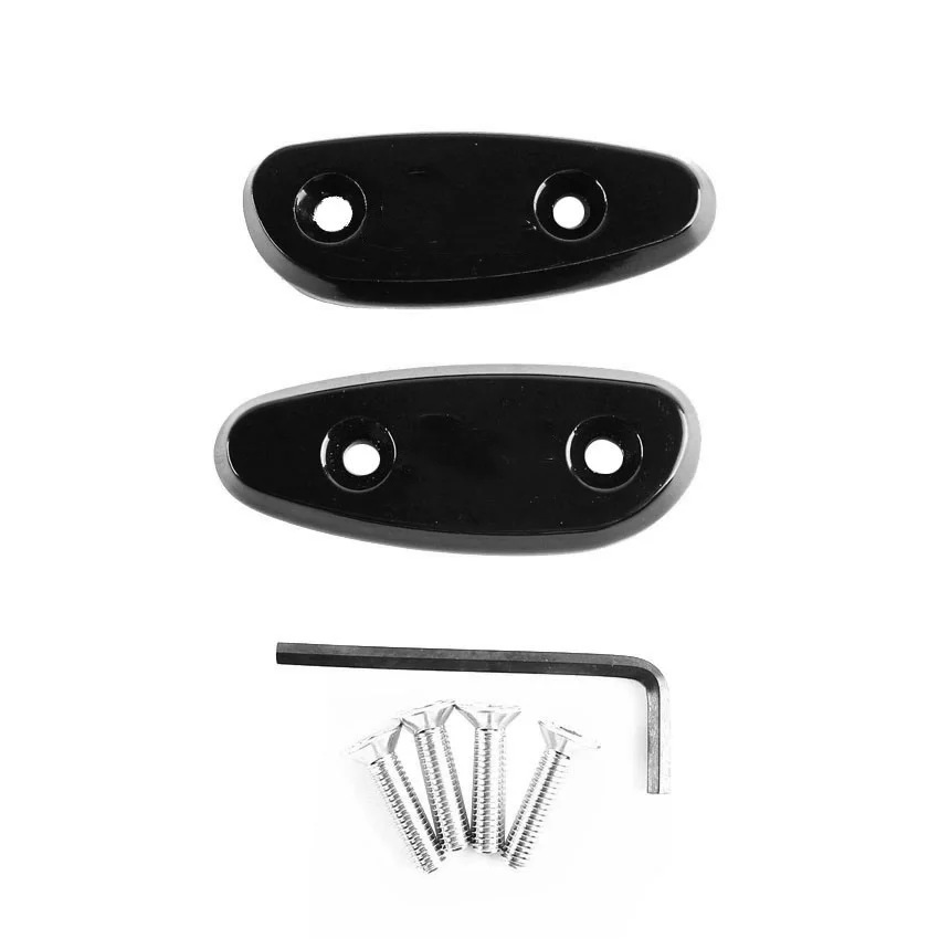 Для Suzuki GSXR600/750 2000 2005 GSXR1000 2001 2004 K1 K2 K3 K4 черные зеркальные опорные пластины|Накладки