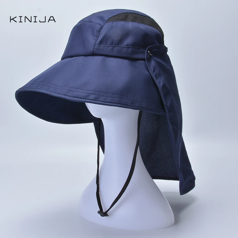 Летняя женская шляпа от солнца Рыбацкая шапка для активного отдыха скалолазания