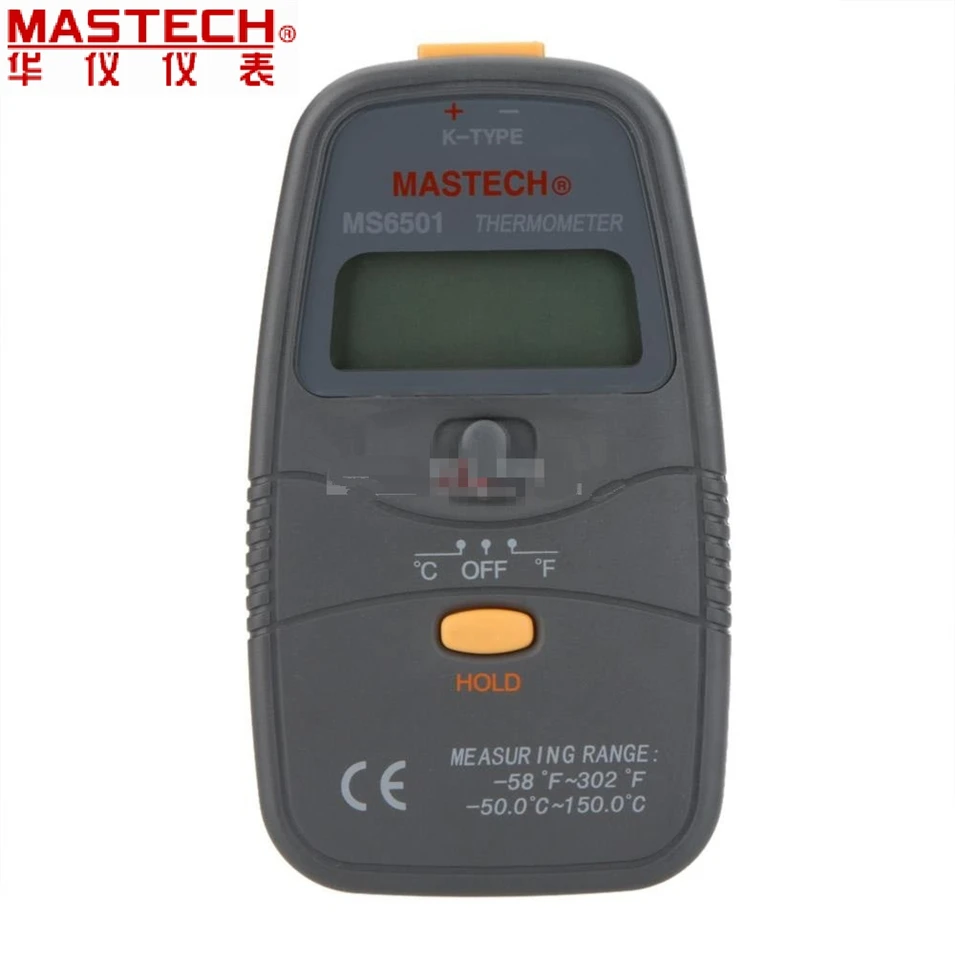 Цифровой термометр MASTECH MS6501 с ЖК дисплеем|Мультиметры| |