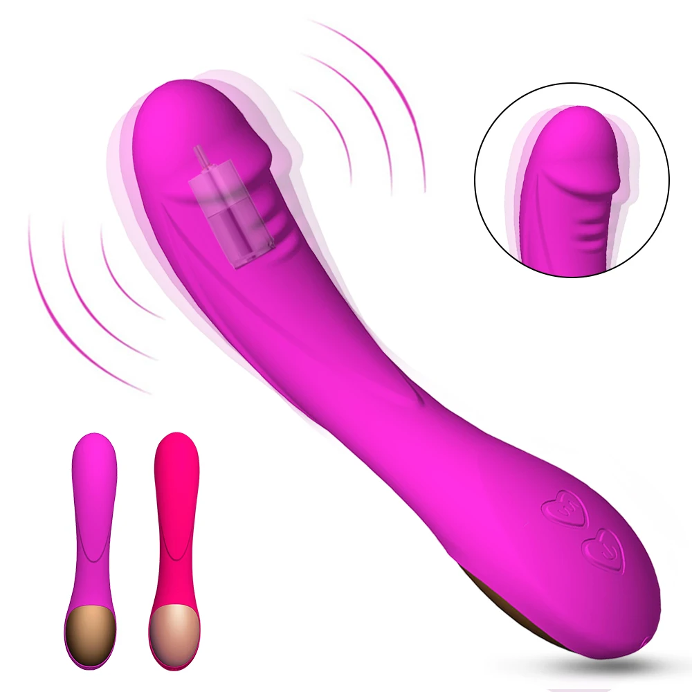 Фаллоимитатор вибратор для женщин массажер клитора 12 Скоростей точки G волшебная