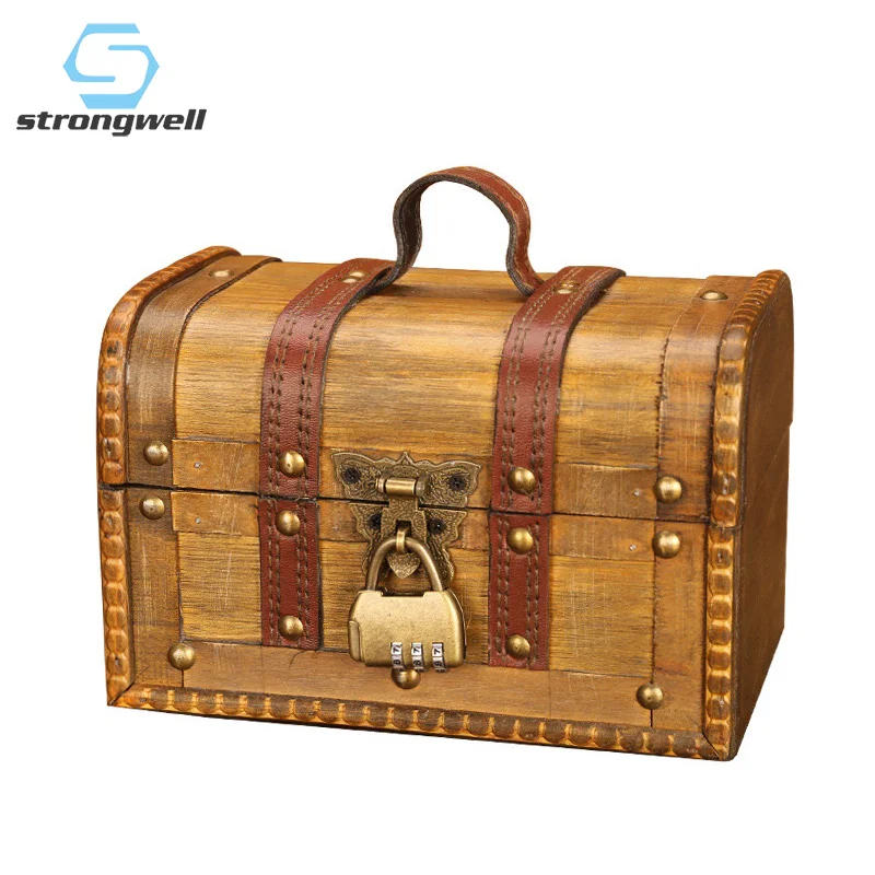 Strongwell в европейском стиле деревянный ящик для хранения ювелирных изделий костюм