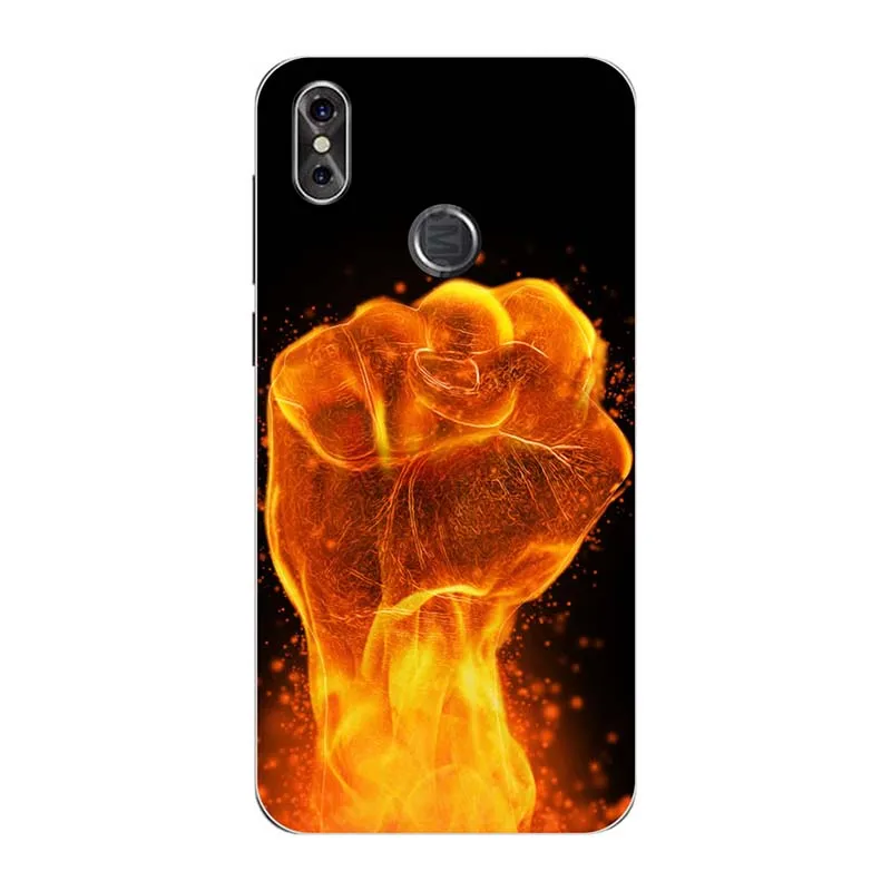 Чехол с принтом для Cubot P20, мягкий силиконовый чехол из ТПУ с красочным рисунком для Cubot P20 fundas coque Phone Shell T - Цвет: A081
