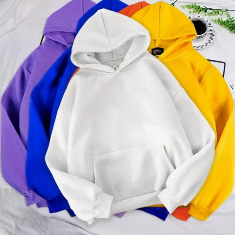 2021 Autumn Oversized Sweatshirt Printed And Solid Kawaii Hoodies For Women Top Clothes Hoody Female Women's Hoodies Full Sleeve