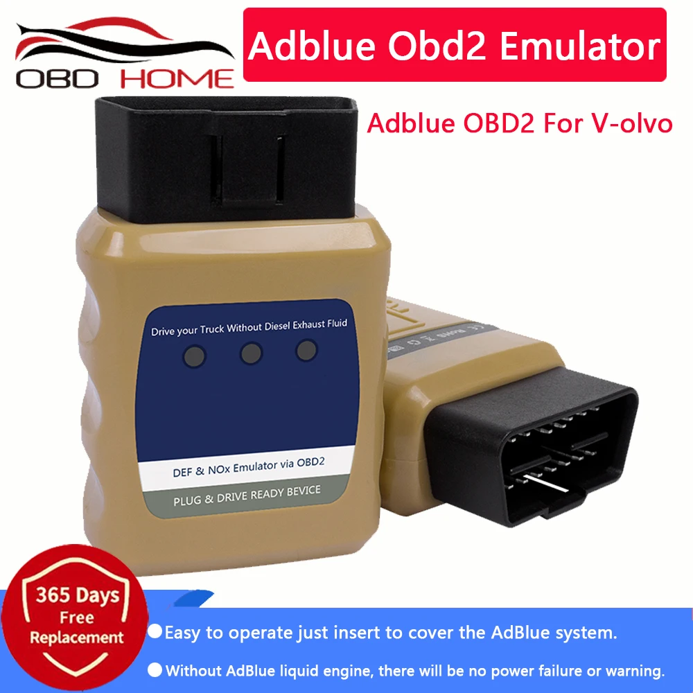 

Эмулятор Adblue для телефона, Adblue OBD2 AD BLUE, 9 в 1, эмулятор Adblue/DEF Nox для грузовиков Benz для Daf, Iveco, Ford