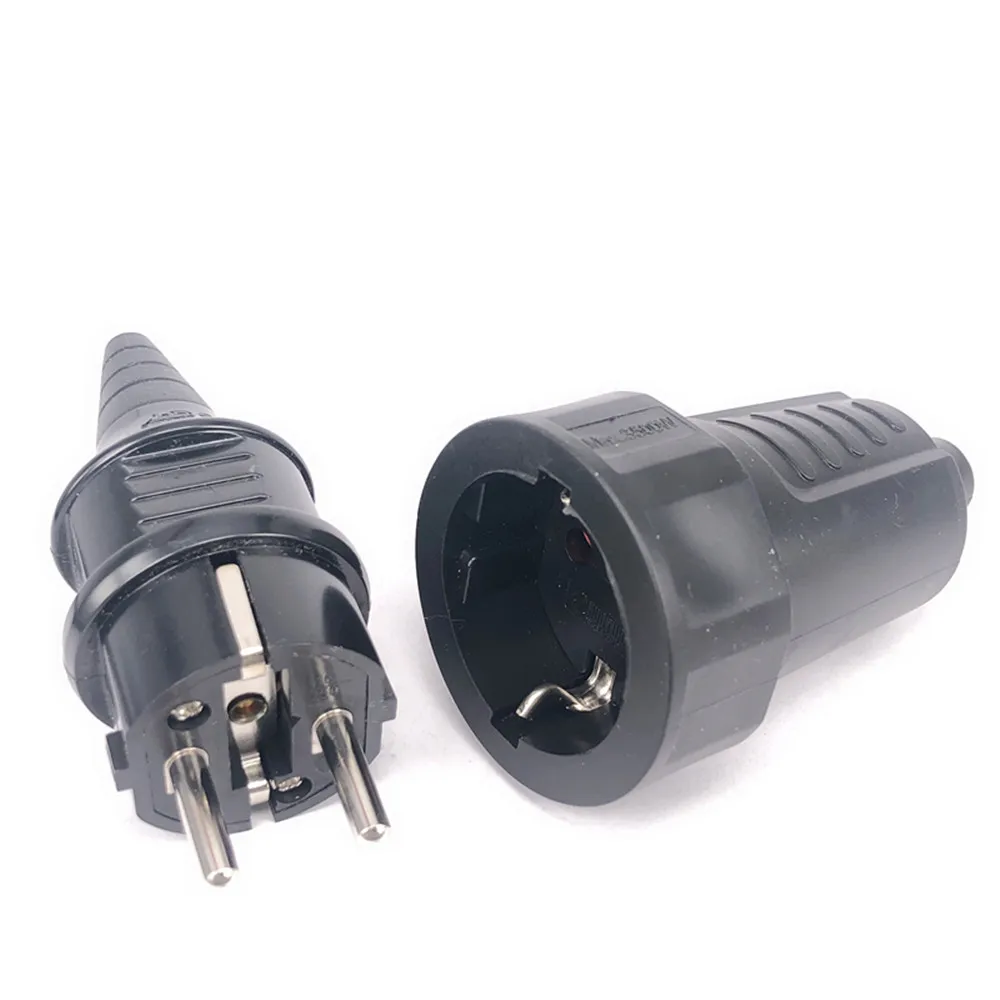 ЕС 16 А 250 В Корея Россия Франция Германия заземленная промышленность собранный