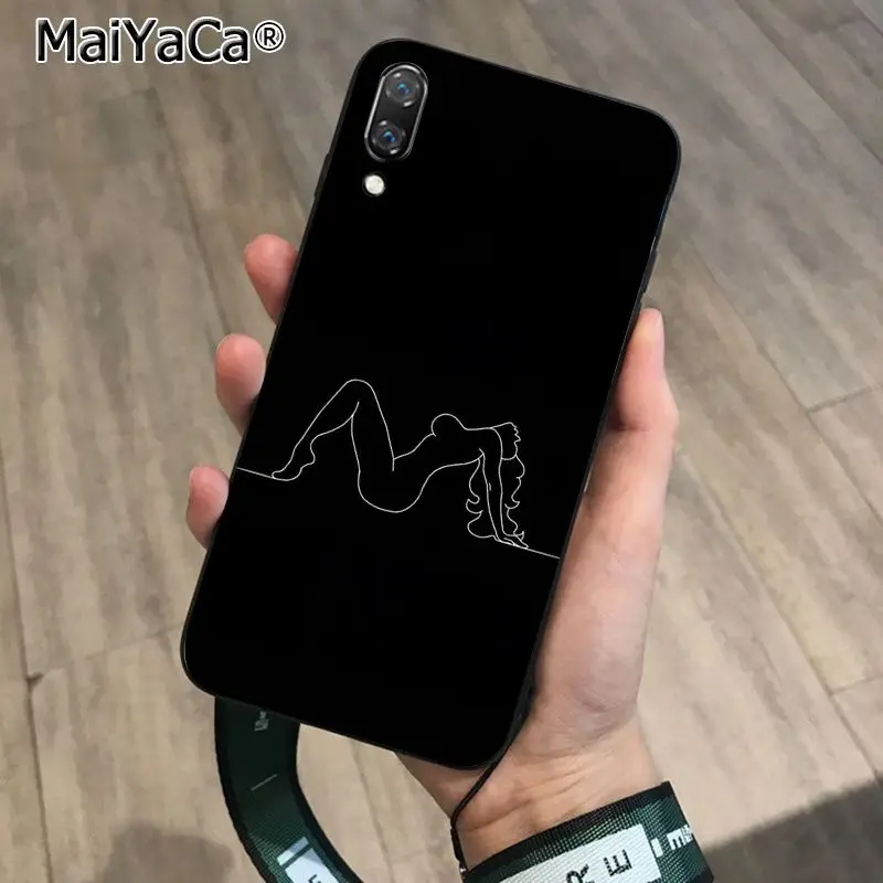 Мягкий чехол для телефона MaiYaCa в минималистичном стиле из ТПУ Huawei P10 plus 20 pro P20 lite