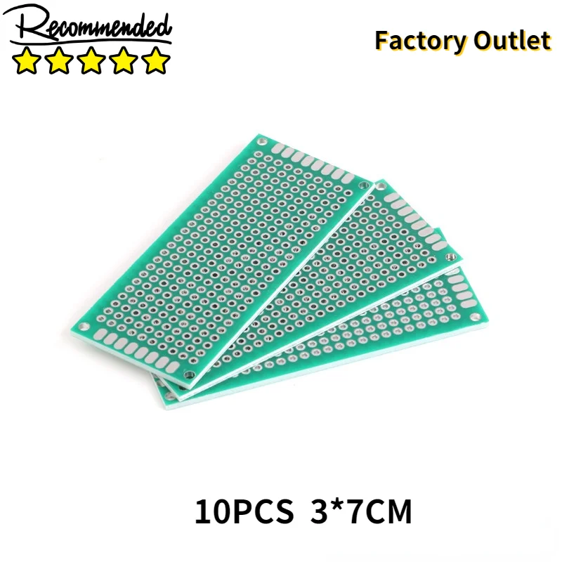 10 шт. электронная медная плата 3x7 см универсальная печатная 3*7 | Электронные