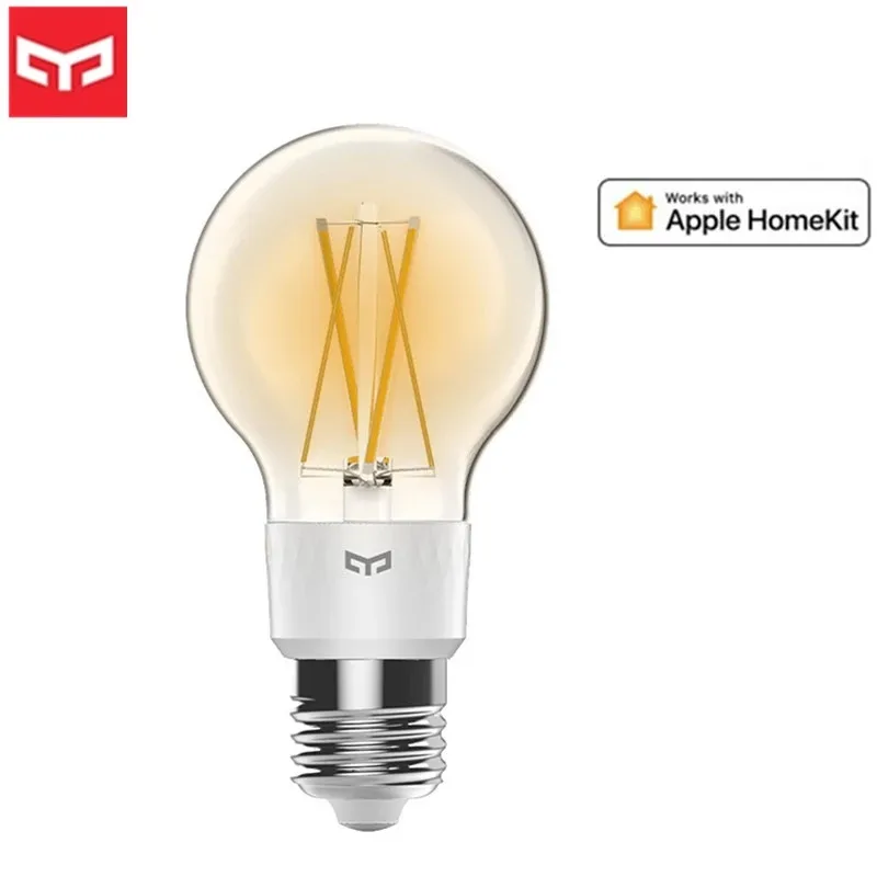 Новейшая умная Светодиодная лампа накаливания Yeelight E27 регулируемая яркость