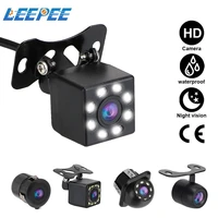 leepee car rear view camera 170%c2%b0 wide angle 1280x720 hd lens fisheye night vision parking assistance kit for android dvd player